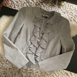 White House Black Market Leather Jacket